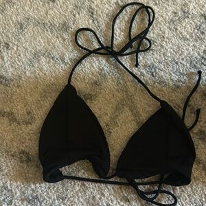 MYRA SWIM BLACK BIKINI TOP